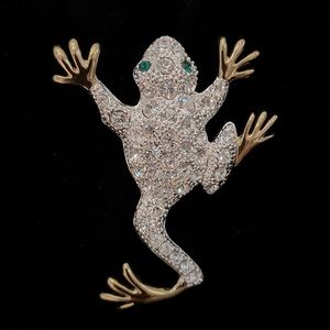 Frog Brooch Pin